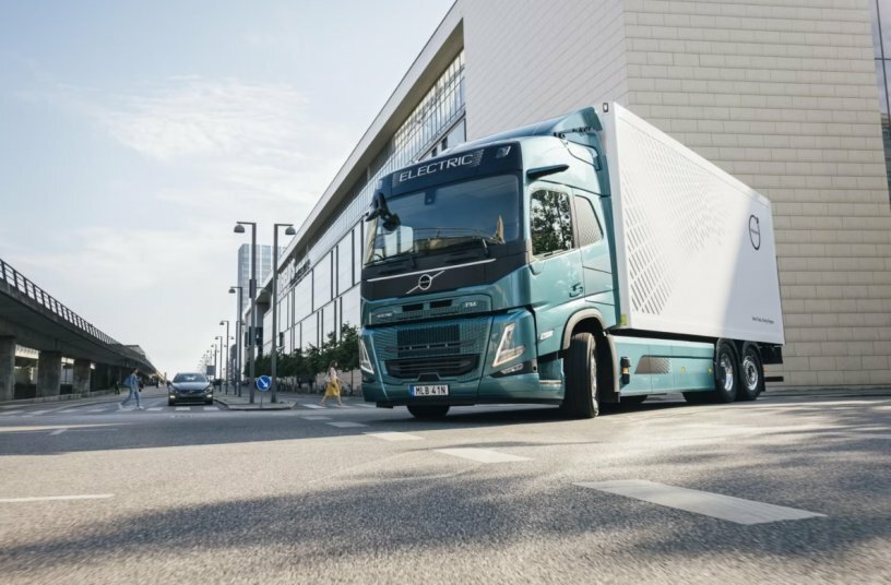 Volvo Trucks is the biggest in the electric truck segment in Europe and North America.<br>IMAGE SOURCE: Volvo Trucks