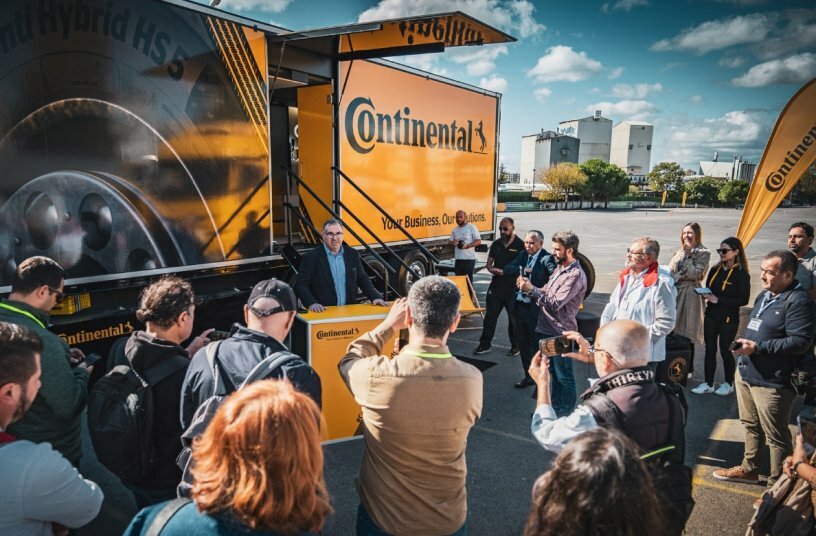 The roadshow stopped off in twelve countries during 2023, with events such as this one in Turkey.<br>IMAGE SOURCE: Continental Reifen Deutschland GmbH