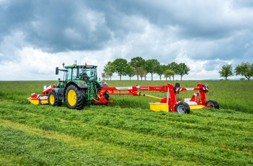 Höchste Flexibilität im Arbeitseinsatz bei geringen Anforderungen an den Traktor<br>BILDQUELLE: PÖTTINGER Landtechnik GmbH