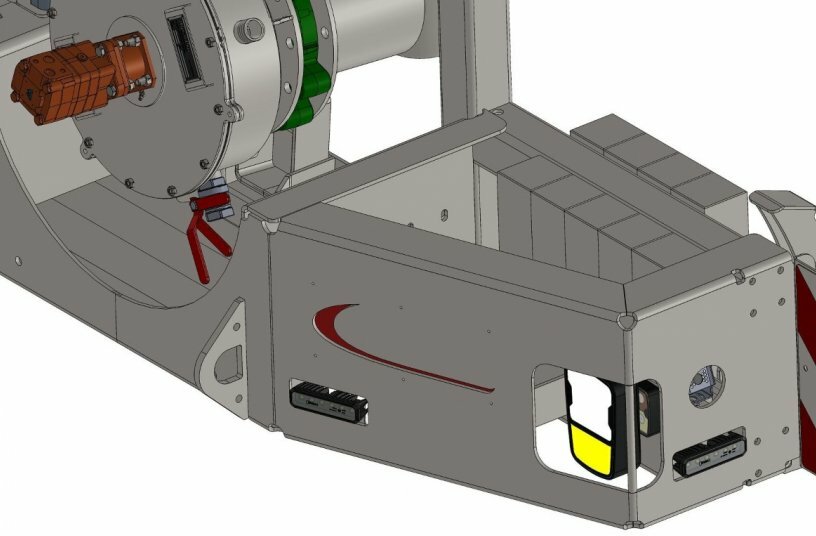 Fliegl Agrartechnik GmbH presents the Tele front suction arm<br>IMAGE SOURCE: Fliegl Agrartechnik GmbH