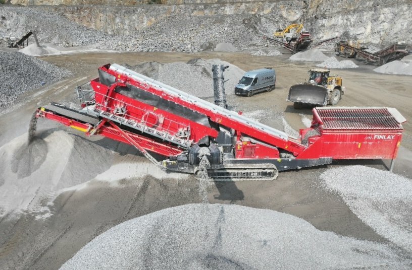 Finlay 693 Inclined Screener<br>IMAGE SOURCE: Terex-Finlay