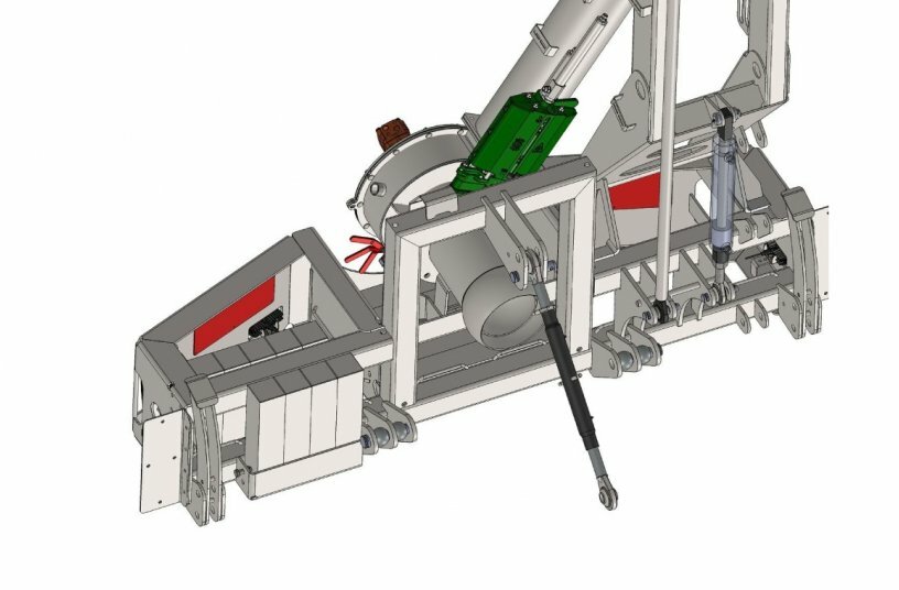 Fliegl Agrartechnik GmbH presents the Tele front suction arm<br>IMAGE SOURCE: Fliegl Agrartechnik GmbH