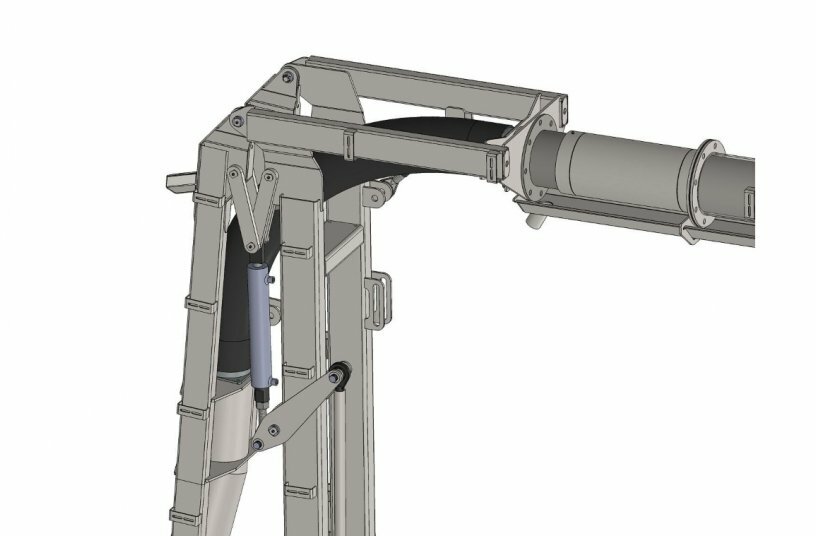 Fliegl Agrartechnik GmbH presents the Tele front suction arm<br>IMAGE SOURCE: Fliegl Agrartechnik GmbH