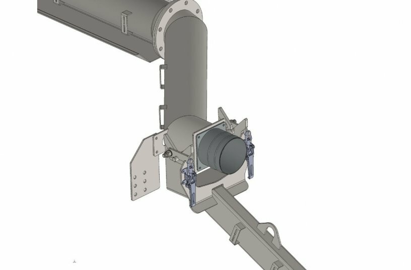 Fliegl Agrartechnik GmbH presents the Tele front suction arm<br>IMAGE SOURCE: Fliegl Agrartechnik GmbH