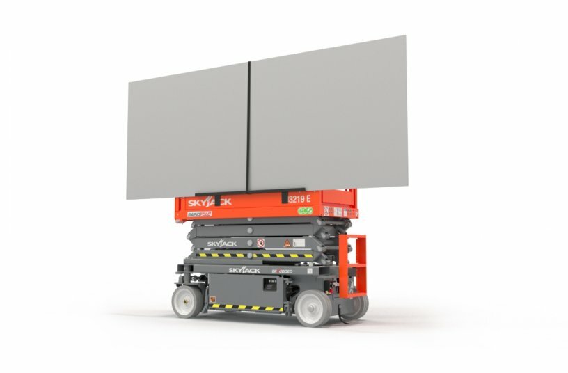 Skyjack Plattenhalter<br>BILDQUELLE: Skyjack