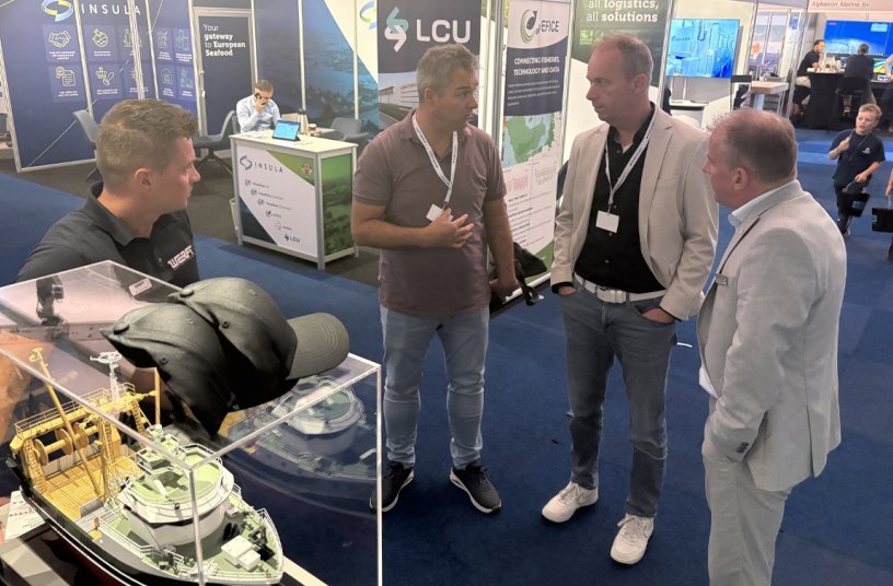 Yanmar and Werft at Holland Fisheries Event<br>IMAGE SOURCE: YANMAR EUROPE B.V.