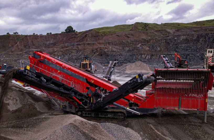 Finlay 694 Inclined Screener<br>IMAGE SOURCE: Terex-Finlay