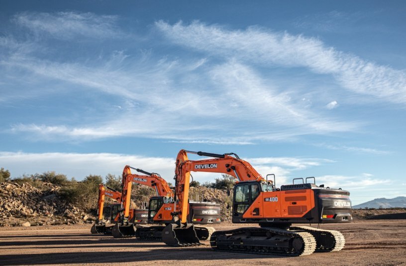 Develon Expands Revolutionary Series 9 Excavator Range<br>IMAGE SOURCE: Develon