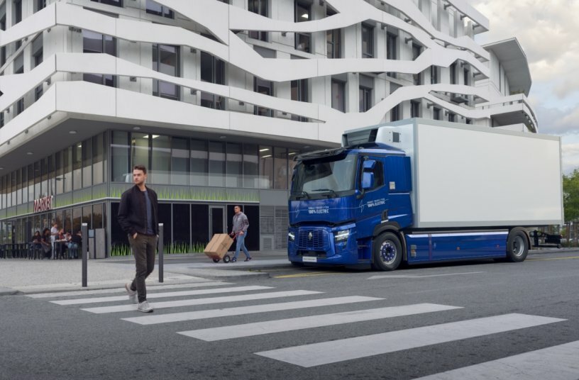 Renault Trucks E-Tech T, 4x2, Kühlkoffer, Night-and-Day-Cab<br>BILDQUELLE: Renault Trucks