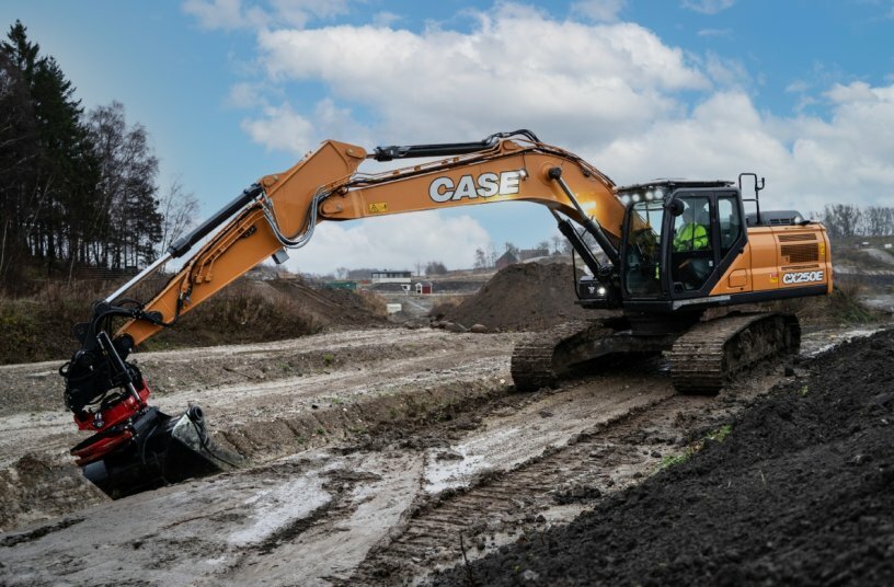 Nachhaltige Innovation und Automatisierung stehen im Mittelpunkt der Bauma 2025<br>BILDQUELLE: CASE Construction Equipment