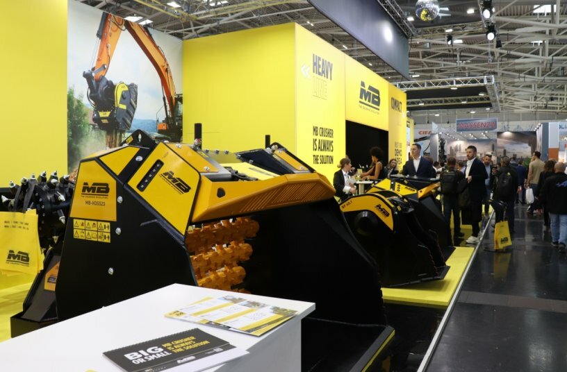 Ready, set, go! Direction Bauma 2025<br>IMAGE SOURCE: MB Crusher