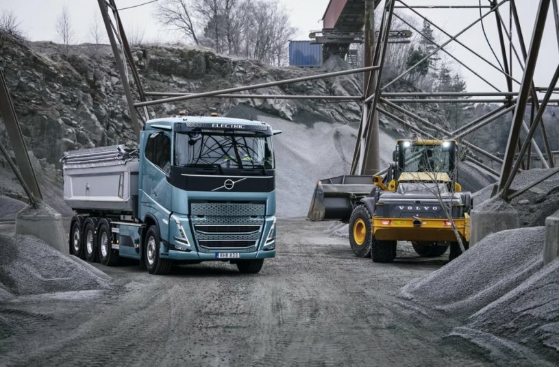 At Bauma 2025, Volvo Trucks will demonstrate its determination to decarbonize transport in the construction industry.<br>IMAGE SOURCE: Volvo Trucks