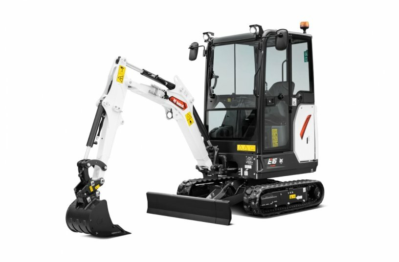New Bobcat E16 Mini Excavator<br>IMAGE SOURCE: DOOSAN BOBCAT EMEA
