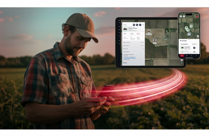 FieldOps, CNH's Digital Farm Management Platform<br>IMAGE SOURCE: CNH Industrial NV