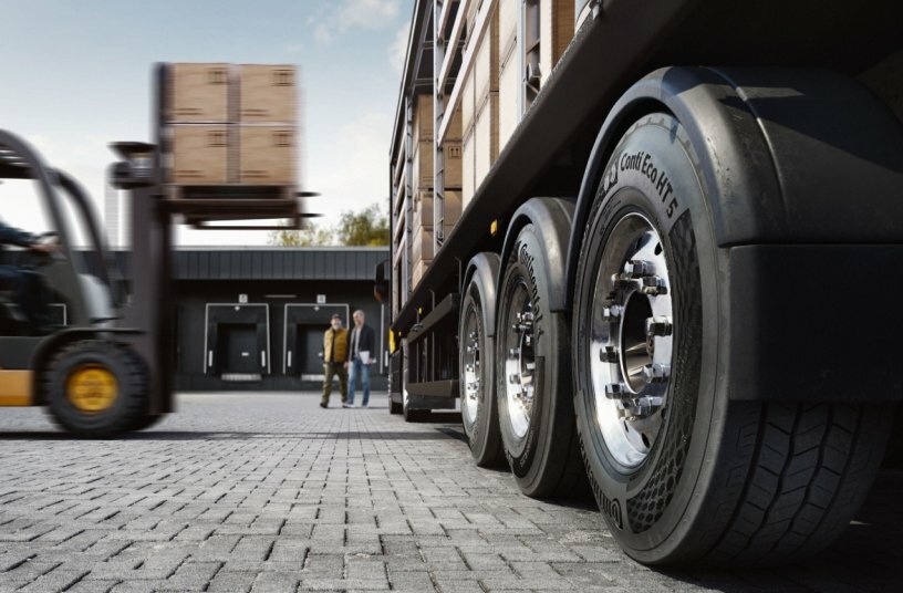 Conti Eco HT 5: combines lower operating costs, high mileage and reduced rolling resistance that can help improve fuel efficiency.<br>IMAGE SOURCE: Continental