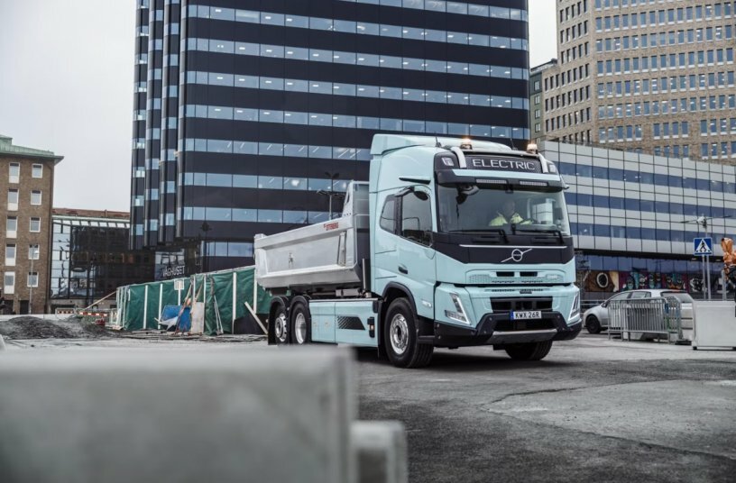 Volvo FMX Electric<br>IMAGE SOURCE: Volvo Trucks