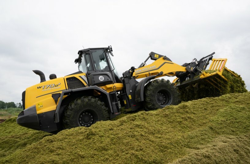 New Holland W170D Forage Power<br>IMAGE SOURCE: New Holland Agriculture
