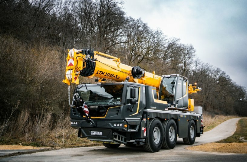 Der LTM 1055-3.3 vereint hohe Mobilität und Leistung auf einem neuen Niveau.<br>BILDQUELLE: Liebherr-Werk Ehingen GmbH