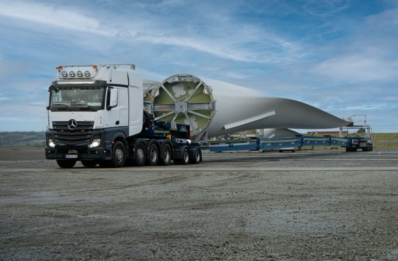 Nooteboom Super Wing Carrier XL (SWC-XL) LASO Transportes from Portugal<br>IMAGE SOURCE: Nooteboom Trailers B.V.
