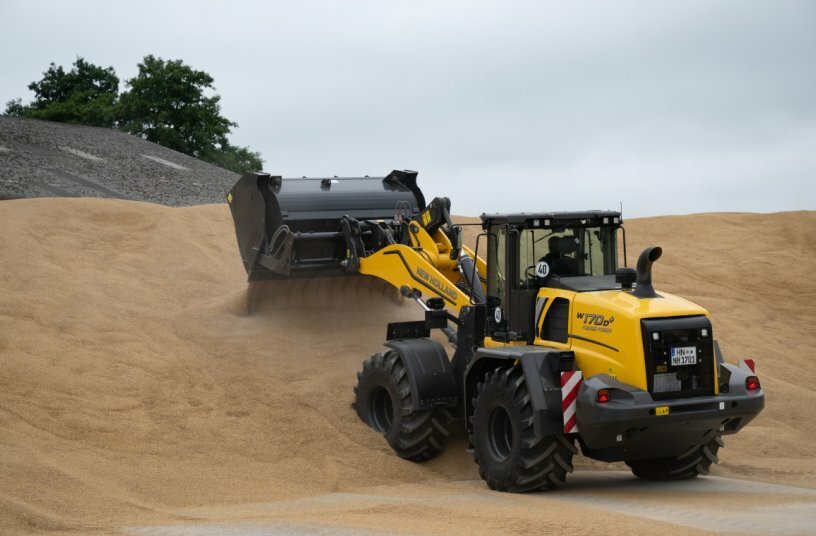 New Holland W170D Forage Power<br>IMAGE SOURCE: New Holland Agriculture
