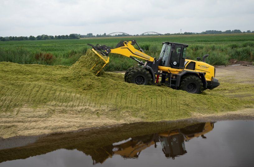 New Holland W170D Forage Power<br>IMAGE SOURCE: New Holland Agriculture
