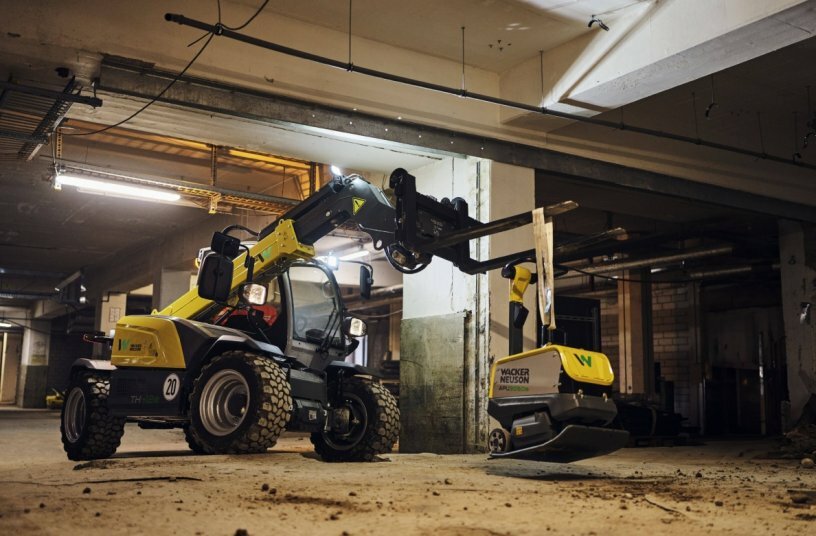 Wacker Neuson zero emission<br>IMAGE SOURCE: Wacker Neuson SE