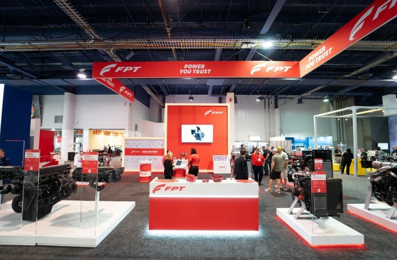 Built for building: FPT shows off its complete range of product and service solutions for the construction industry at CONEXPO<br>IMAGE SOURCE: FPT Industrial S.p.A.