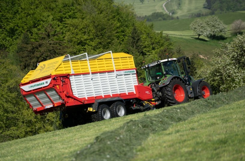 Clean forage and a high load capacity<br>IMAGE SOURCE: PÖTTINGER Landtechnik GmbH