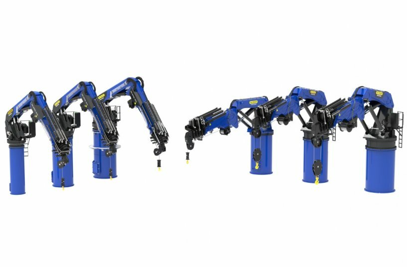 An overview of PALFINGER's PFM series.<br>IMAGE SOURCE: PALFINGER AG