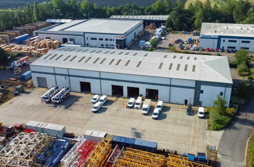 The MGX facility in Buckingham, UK<br>IMAGE SOURCE: MGX Equipment Services
