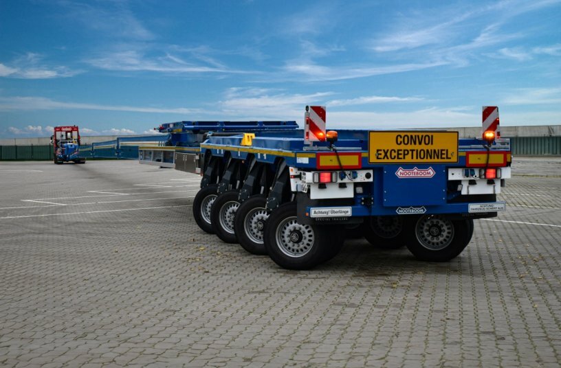 Nooteboom Super Wing Carrier XL (SWC-XL) LASO Transportes from Portugal<br>IMAGE SOURCE: Nooteboom Trailers B.V.