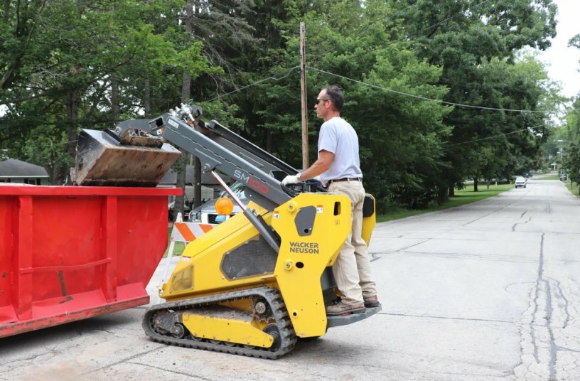 Wacker Neuson SM100<br>IMAGE SOURCE: Wacker Neuson SE