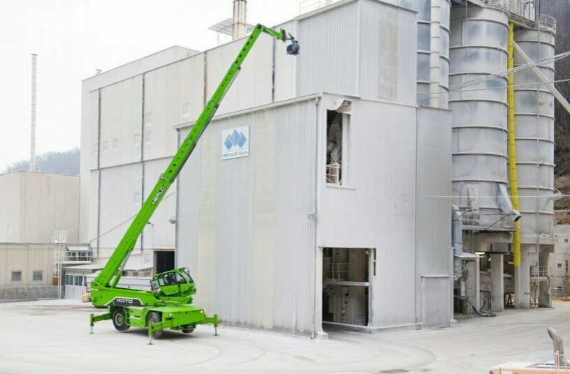 Merlo, the new ROTO ready to conquer Bauma, the world´s largest trade fair for construction machinery and building materials<br>IMAGE SOURCE: Merlo Deutschland GmbH