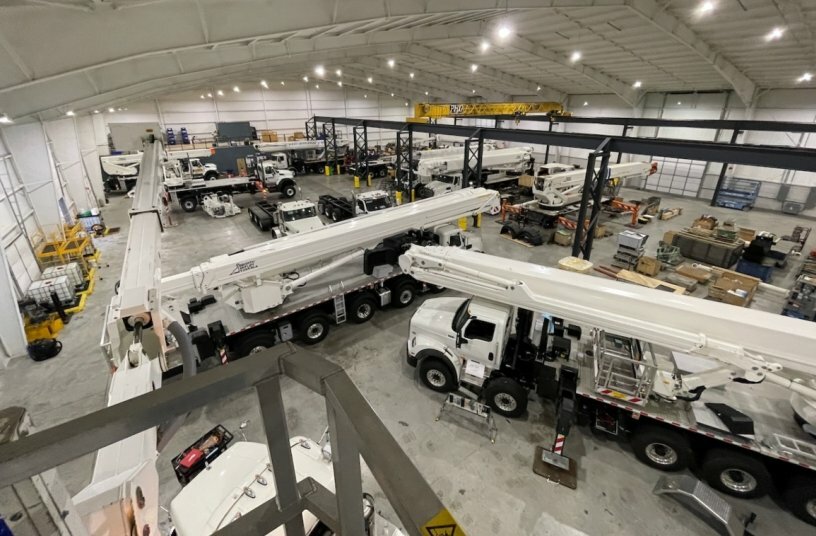 Bronto Skylift Service Center<br>IMAGE SOURCE: Bronto Skylift