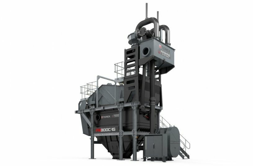 The FM 300 Compact™ is designed to deliver up to 300 tph of dewatered sand from a single modular chassis.<br>IMAGE SOURCE: Terex Washing Systems