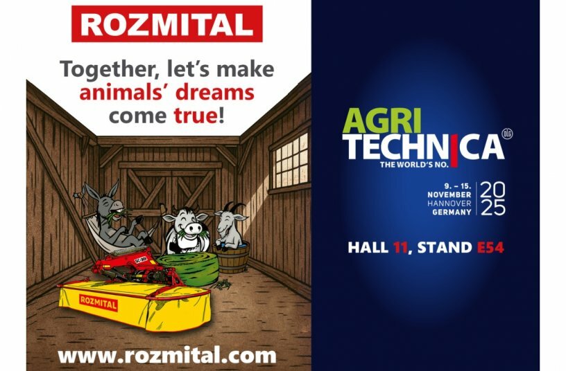 Tradition, Strength, and Reliability: ROZMITAL Heads to Agritechnica<br>IMAGE SOURCE: Strojírny Rožmitál, s.r.o.