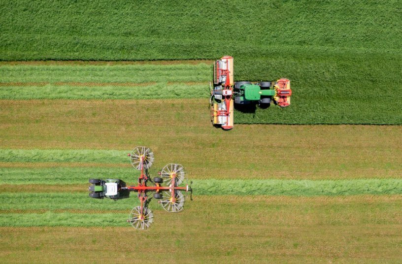 Die automatisierte Schwadablage ist in der kommenden Saison verfügbar.<br>BILDQUELLE: PÖTTINGER Landtechnik GmbH