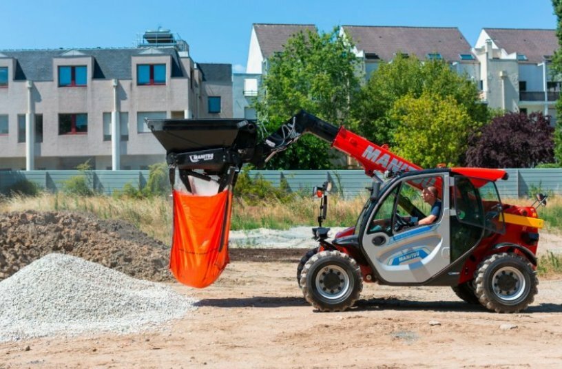The MT 625 e excels with its compactness as well as zero-emission and low-noise operation.<br>IMAGE SOURCE: Manitou