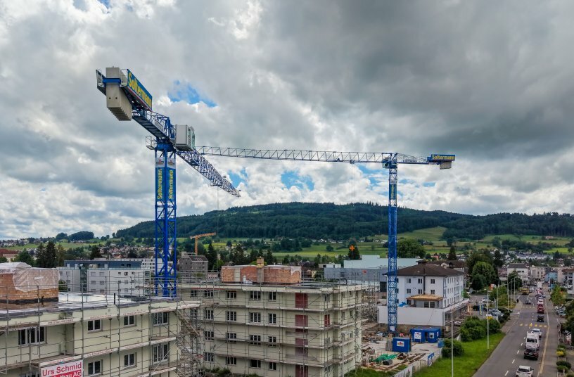 Interkran purchases 18 Raimondi flat-top tower cranes as part of latest fleet expansion program<br>IMAGE SOURCE: Raimondi Cranes