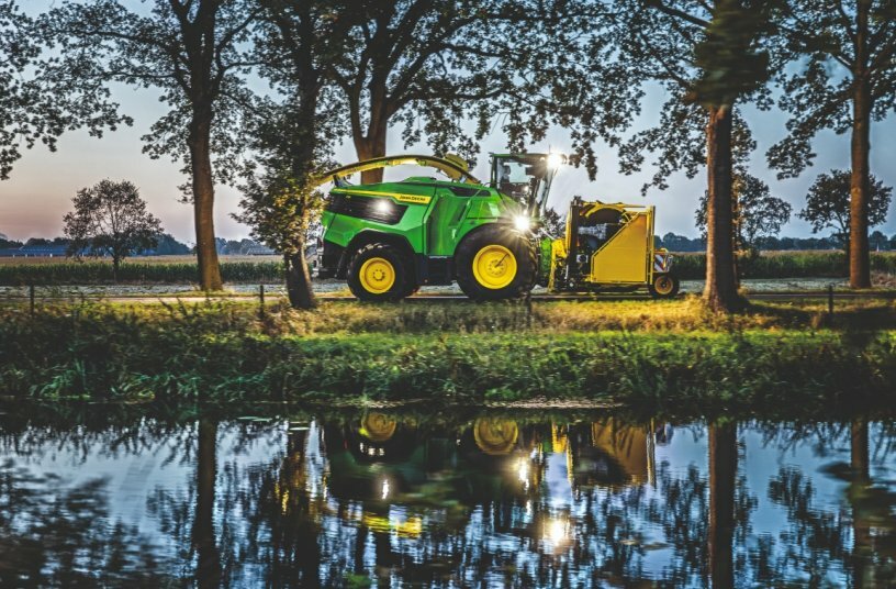 John Deere präsentiert seine neuesten Produkt- und Technologielösung für die Produktionssysteme Getreideanbau und Viehhaltung<br>BILDQUELLE: John Deere Walldorf GmbH & Co. KG