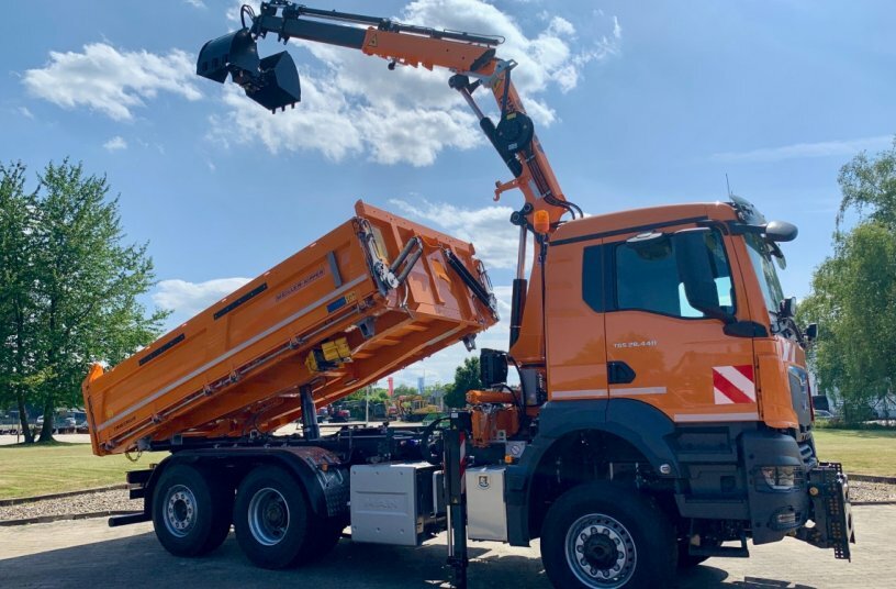 ATLAS LKW-Ladekran 126.4E<br>BILDQUELLE: ATLAS GmbH