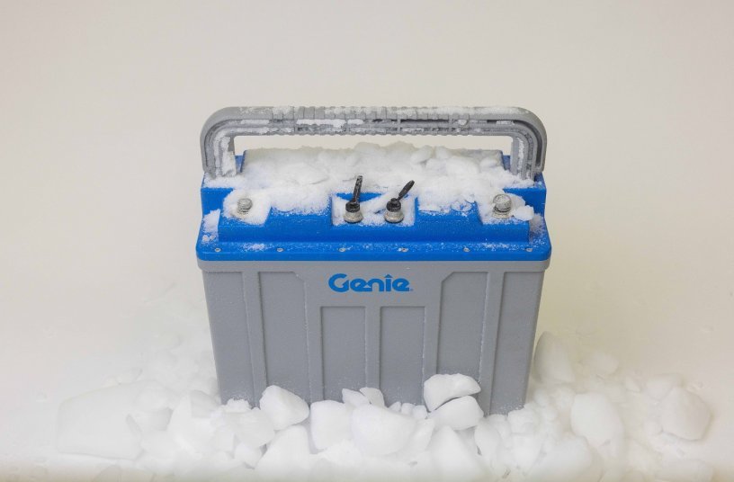 Genie - Lithium battery <br>IMAGE SOURCE: Terex Corporation; Genie