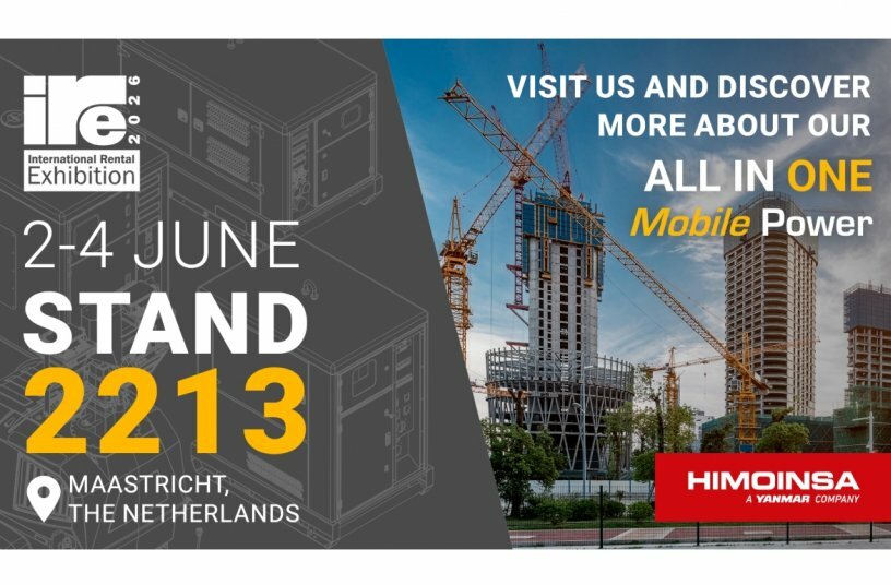 HIMOINSA at IRE Maastricht: Mobile Power solutions for the rental sector