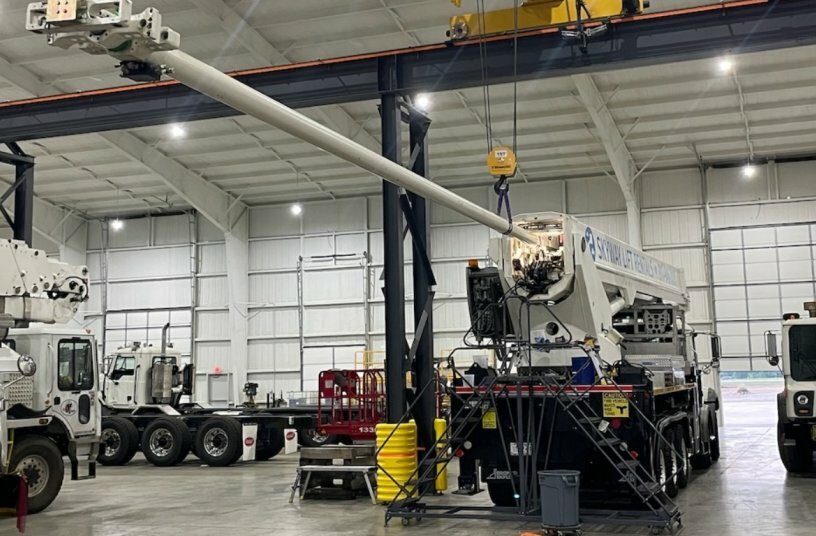 Bronto Skylift Service Center in Texas<br>IMAGE SOURCE: Bronto Skylift