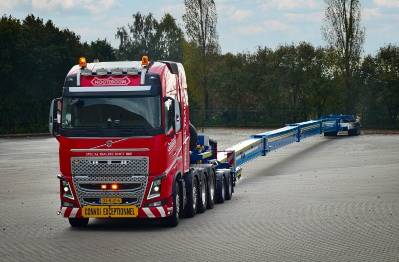 Nooteboom Super Wing Carrier XL (SWC-XL) LASO Transportes from Portugal<br>IMAGE SOURCE: Nooteboom Trailers B.V.