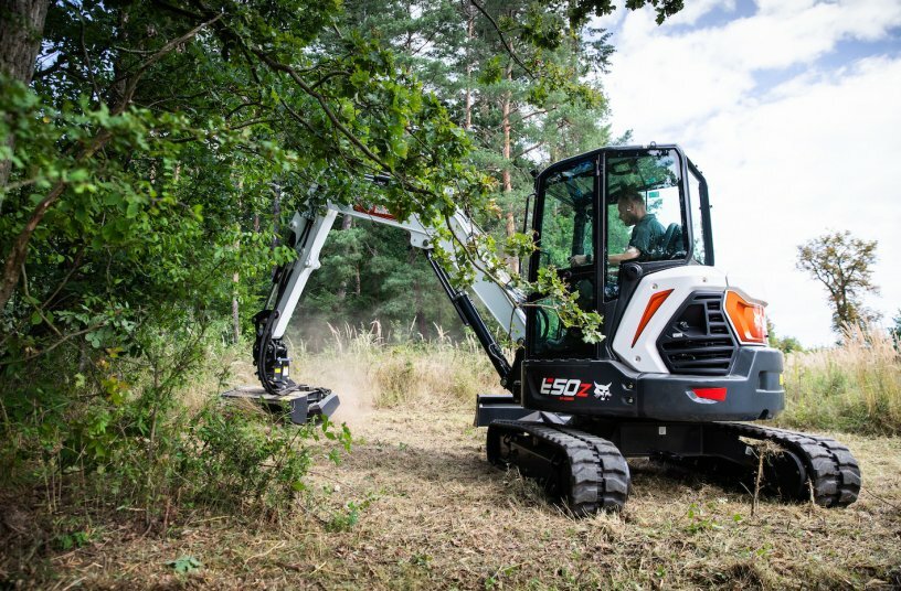 Bobcat E50Z<br>IMAGE SOURCE: Doosan Bobcat EMEA
