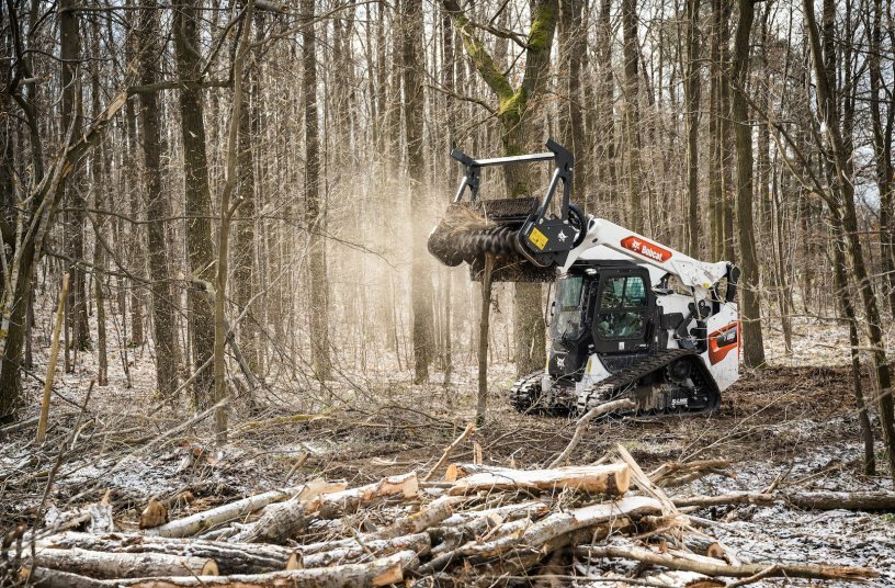 Bobcat Forestry Cutter<br>IMAGE SOURCE: Doosan Bobcat EMEA