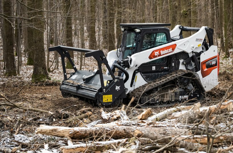 Bobcat Forestry Cutter<br>IMAGE SOURCE: Doosan Bobcat EMEA