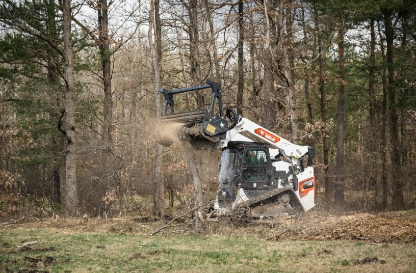 Bobcat Forestry Cutter<br>IMAGE SOURCE: Doosan Bobcat EMEA