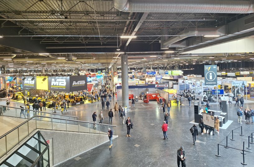INTERMAT 2024 entrance hall<br>IMAGE SOURCE: LECTURA GmbH